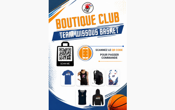 La Boutique du club est ouverte !